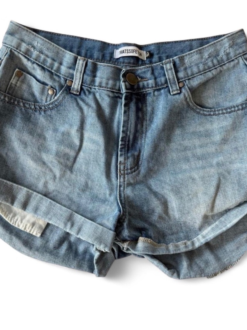 Blue Denim Shorts that’s so fetch